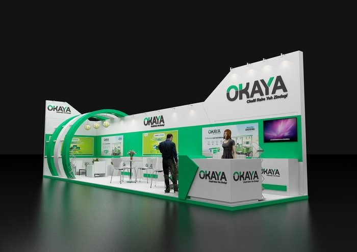 Exhibition Product Rack concept layout